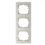   KANLUX 24827 DOMO 01-1530-003 Hármas keret, függőleges krém