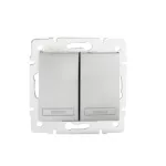 KANLUX 24830 DOMO 01-1010-243 Csillárkapcsoló (105) ezüst