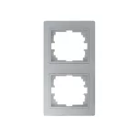   KANLUX 24885 DOMO 01-1520-043 Dupla keret, függőleges ezüst