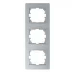   KANLUX 24886 DOMO 01-1530-043 Hármas keret, függőleges ezüst