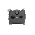   KANLUX 24925 DOMO 01-1350-041 Antenna csatlakozó TV/R/SAT aljzat, végzáró grafit