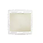   KANLUX 24953 DOMO 01-1030-230 Csengő nyomókapcsoló
10AX - 250V~