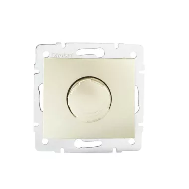 KANLUX 24964 DOMO 01-1160-130 Tekerőgombos fényerőszabályozó 500W szűrővel
10AX - 250V~, 500W