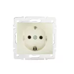   KANLUX 24967 DOMO 01-1220-130 Schuko földelt dugalj, tűzbiztos műanyag
16A - 250V~