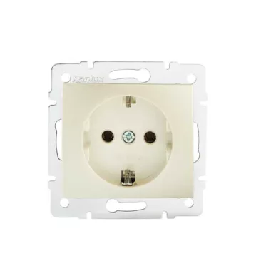KANLUX 24967 DOMO 01-1220-130 Schuko földelt dugalj, tűzbiztos műanyag
16A - 250V~