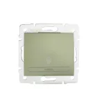   KANLUX 25012 DOMO 01-1030-250 Csengő nyomókapcsoló
10AX - 250V~