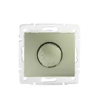   KANLUX 25023 DOMO 01-1160-150 Tekerőgombos fényerőszabályozó 500W szűrővel
10AX - 250V~, 500W