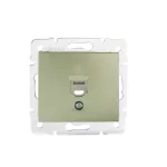   KANLUX 25046 DOMO 01-1370-050 Telefon csatlakozó aljzat (RJ11)
