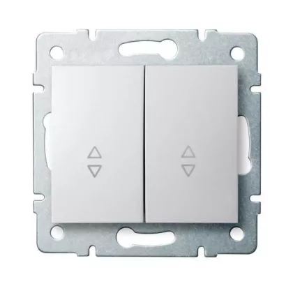   KANLUX 25073 LOGI 02-1060-102 Dupla alternatív kapcsoló
10AX - 250V~