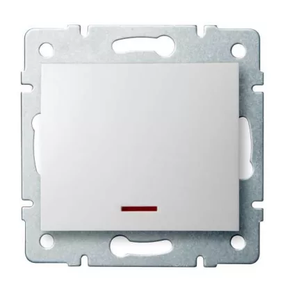   KANLUX 25078 LOGI 02-1110-102 Jelzőfényes egypólusú kapcsoló
10AX - 250V~
