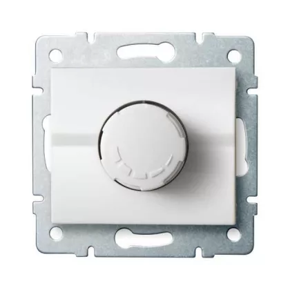   KANLUX 25082 LOGI 02-1160-102 Tekerőgombos fényerőszabályozó 500W szűrővel
10AX - 250V~, 500W