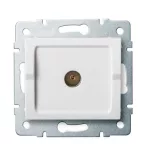   KANLUX 25098 LOGI 02-1300-002 Antenna csatlakozó TV aljzat, végzáró