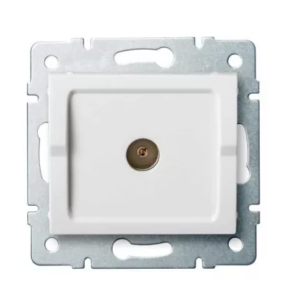   KANLUX 25098 LOGI 02-1300-002 Antenna csatlakozó TV aljzat, végzáró