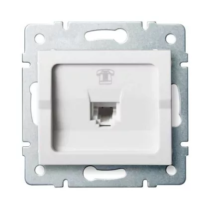   KANLUX 25106 LOGI 02-1370-002 Telefon csatlakozó aljzat (RJ11)