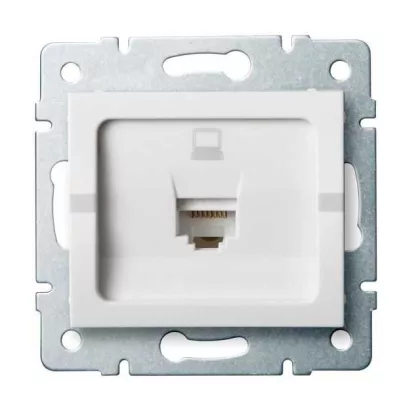   KANLUX 25109 LOGI 02-1400-002 Adatcsatlakozó aljzat (RJ45 Cat 6 Jack)
