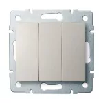   KANLUX 25136 LOGI 02-1090-103 Hármas csillárkapcsoló
10AX - 250V~