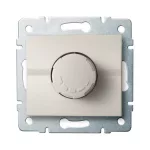   KANLUX 25142 LOGI 02-1160-103 Tekerőgombos fényerőszabályozó 500W szűrővel
10AX - 250V~, 500W