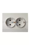 KANLUX 25154 LOGI 02-1270-103 Schuko földelt dupla dugalj komplett
16A - 250V~ KANLUX 25154 LOGI 02-1270-103 Schuko földelt dupla dugalj komplett
16A - 250V~