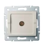   KANLUX 25156 LOGI 02-1290-003 Antenna csatlakozó TV aljzat, átmenő