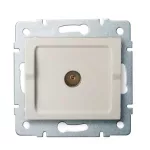   KANLUX 25157 LOGI 02-1300-003 Antenna csatlakozó TV aljzat, végzáró