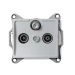   KANLUX 25220 LOGI 02-1340-043 Antenna csatlakozó TV/R/SAT aljzat átmenő