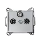   KANLUX 25221 LOGI 02-1350-043 Antenna csatlakozó TV/R/SAT aljzat végzáró