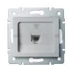   KANLUX 25224 LOGI 02-1370-043 Telefon csatlakozó aljzat (RJ11)