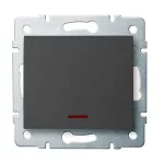   KANLUX 25249 LOGI 02-1030-141 Csengő nyomókapcsoló
10AX - 250V~