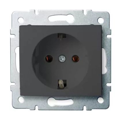   KANLUX 25263 LOGI 02-1220-141 Schuko földelt dugalj tűzbiztos műanyag
16A - 250V~