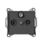   KANLUX 25279 LOGI 02-1340-041 Antenna csatlakozó TV/R/SAT aljzat átmenő