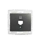   KANLUX 25923 DOMO 01-1399-041 Csatlakozó aljzat burkolat (RJ45 Jack), aljzat nélkül