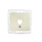   KANLUX 25924 DOMO 01-1399-030 Csatlakozó aljzat burkolat (RJ45 Jack), aljzat nélkül