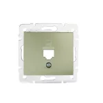   KANLUX 25925 DOMO 01-1399-050 Csatlakozó aljzat burkolat (RJ45 Jack), aljzat nélkül