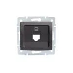   KANLUX 25929 LOGI 02-1399-041 Csatlakozó aljzat burkolat (RJ45 Jack), aljzat nélkül