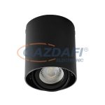   KANLUX 26110 falon kívüli spot lámpa 220V max. 25W IP20 fekete kerek GU10