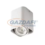   KANLUX 26114 falon kívüli spot lámpa 220V max. 25W IP20 fehér szögletes GU10