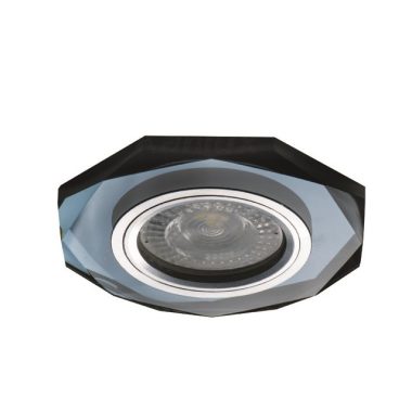 KANLUX 26715 spot lámpa dekorációs keret foglalat nélkül 12V max. 35W IP20 fekete kerek