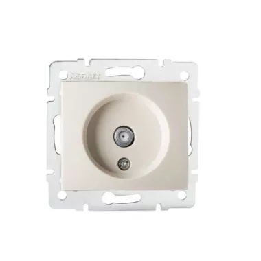 KANLUX 27121 DOMO 01-1301-003 Antenna csatlakozó aljzat SAT, végzáró