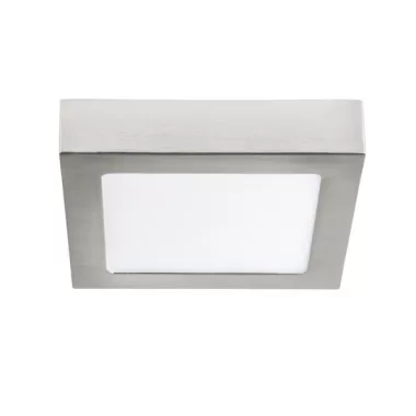 KANLUX 27212 LED panel, falon kívüli 220V 12W 4000K 720lm IP20 szatén nikkel szögletes beépített LED A++ -> A 170x170mm