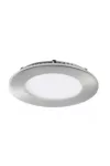 KANLUX 27221 LED panel süllyesztett IP44/20 220V 6W 4000K 300lm szatén nikkel kerek beépített LED A++ -> A 120mm