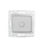 KANLUX 27348 DOMO 01-1600-043 ezüst vakfedél