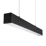   KANLUX 27411 ALIN 4LED 1X60-B Lámpatest T8 LED fénycsövekhez, IP20, 620 mm, fekete