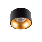   KANLUX 27575 MINI RITI GU10 B/G lámpa GU10  max 10W 220-240V AC GU10 IP20 fekete / arany