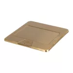   KANLUX 28306 BIURO+ 04-0031-100 padlódoboz POP-UP fém szögl. 1+1/2xM45 250V AC 16A IP20 matt réz