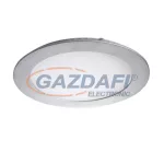   KANLUX 28930 LED panel süllyesztett IP44/20 220V 12W 4000K 660lm ezüst kerek beépített LED A++ -> A 169mm