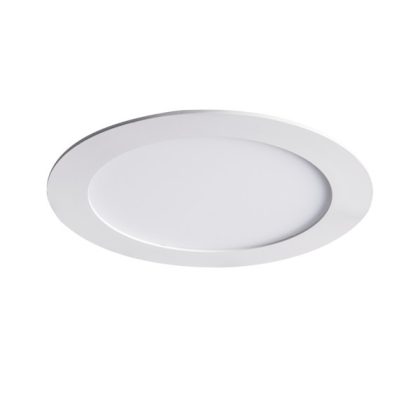   KANLUX 28938 LED panel süllyesztett IP44/20 220V 6W 3000K 300lm fehér kerek beépített LED A++ -> A 120mm