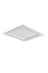 KANLUX 28940 LED panel süllyesztett IP44/20 220V 12W 4000K 780lm fehér szögletes beépített LED A++ -> A 170x170mm