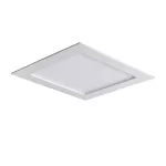  KANLUX 28941 LED panel süllyesztett IP44/20 220V 12W 3000K 720lm fehér szögletes beépített LED A++ -> A 170x170mm