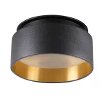   KANLUX 29232 GOVIK DSO-B/G dekorációs keret  max 10W 12V AC; 12V DC; 220-240V AC Gx5,3/GU10 IP20 fekete / arany