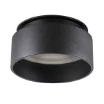 KANLUX 29236 spot lámpa dekorációs keret foglalat nélkül 12V max. 10W IP20 fekete kerek